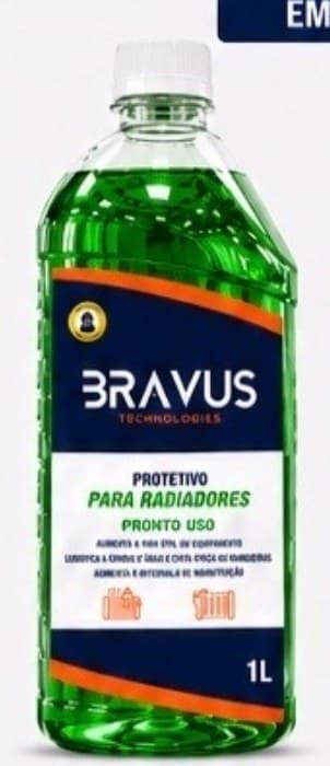 Protetivo para Radiadores Pronto Uso — Verde 1L — Bravus