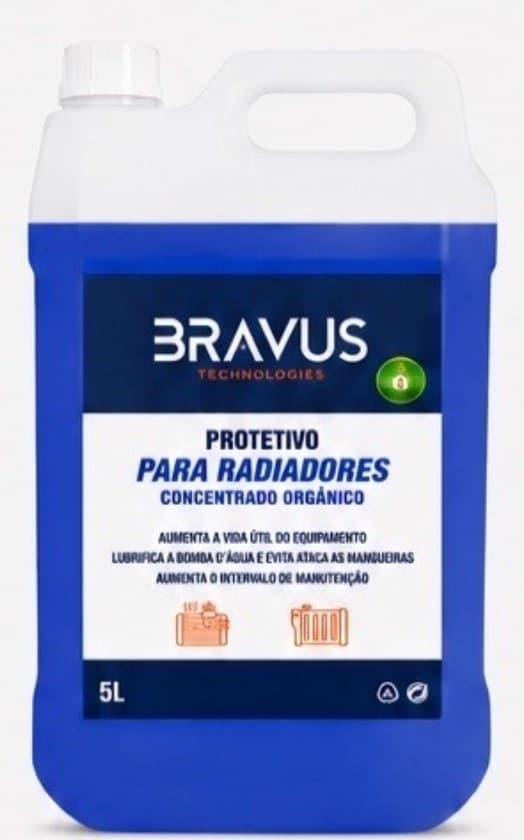 Protetivo para Radiadores Concentrado — Azul 5L — Bravus